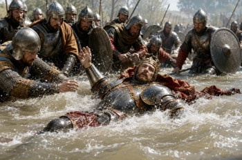 Císař Barbarossa dobyl Evropu, porazila ho však řeka