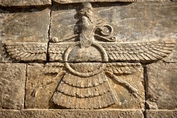Faravahar: perský symbol duše, moci a lidské odpovědnosti