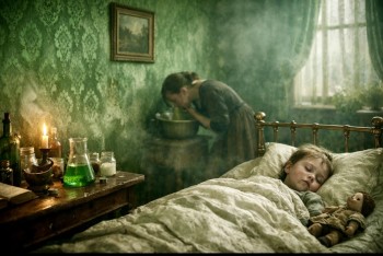 Smaragdová vražda v tapetách: jedovatá barva viktoriánů